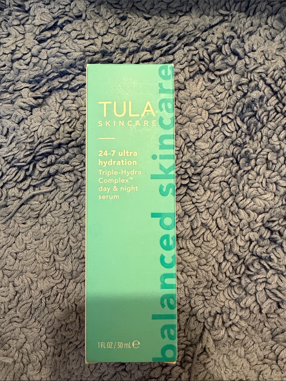 New in Box Tula Skincare 24-7 Ultra Hydration Serum - Twist Up Pump